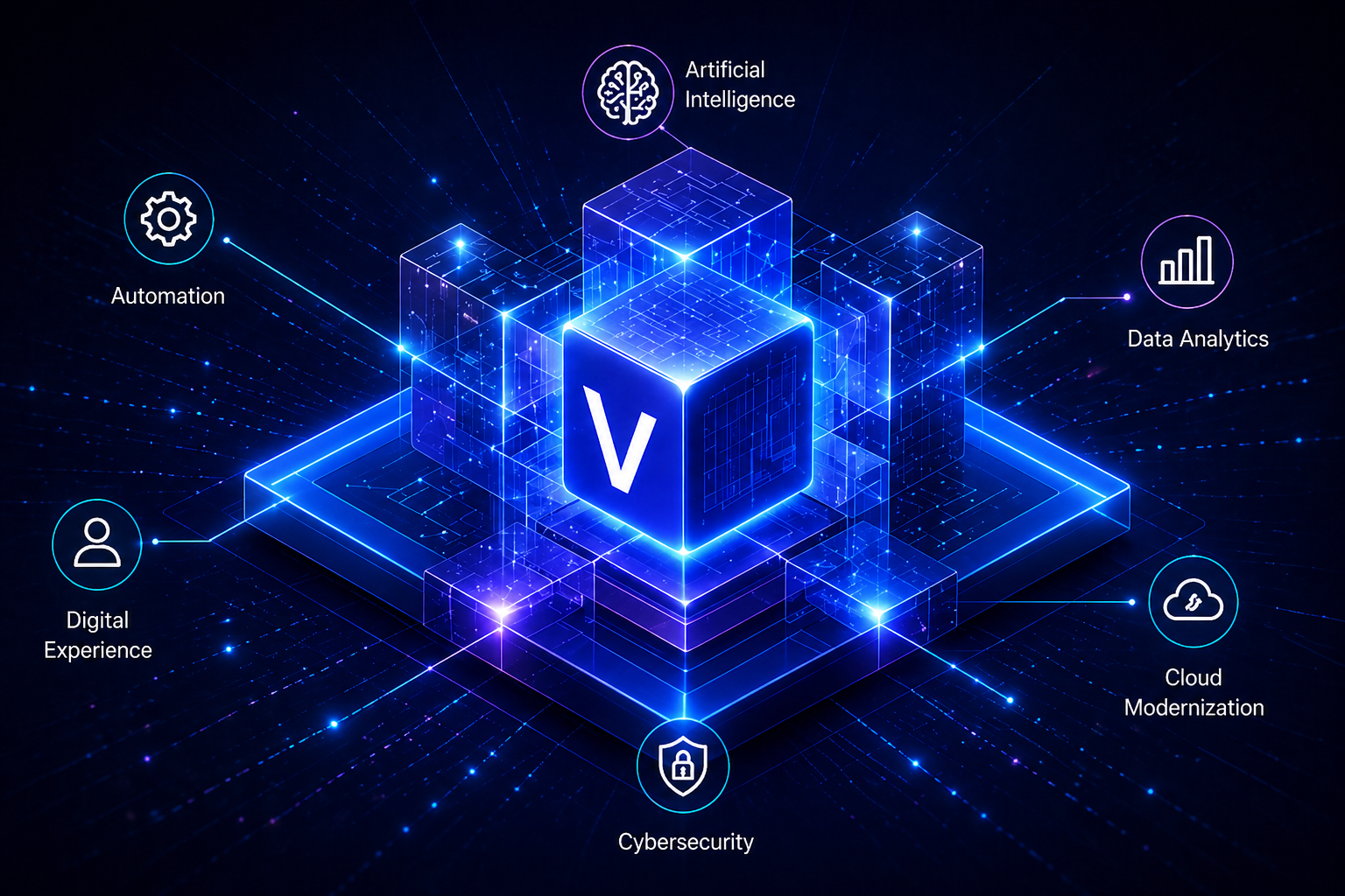 Digital Transformation Illustration